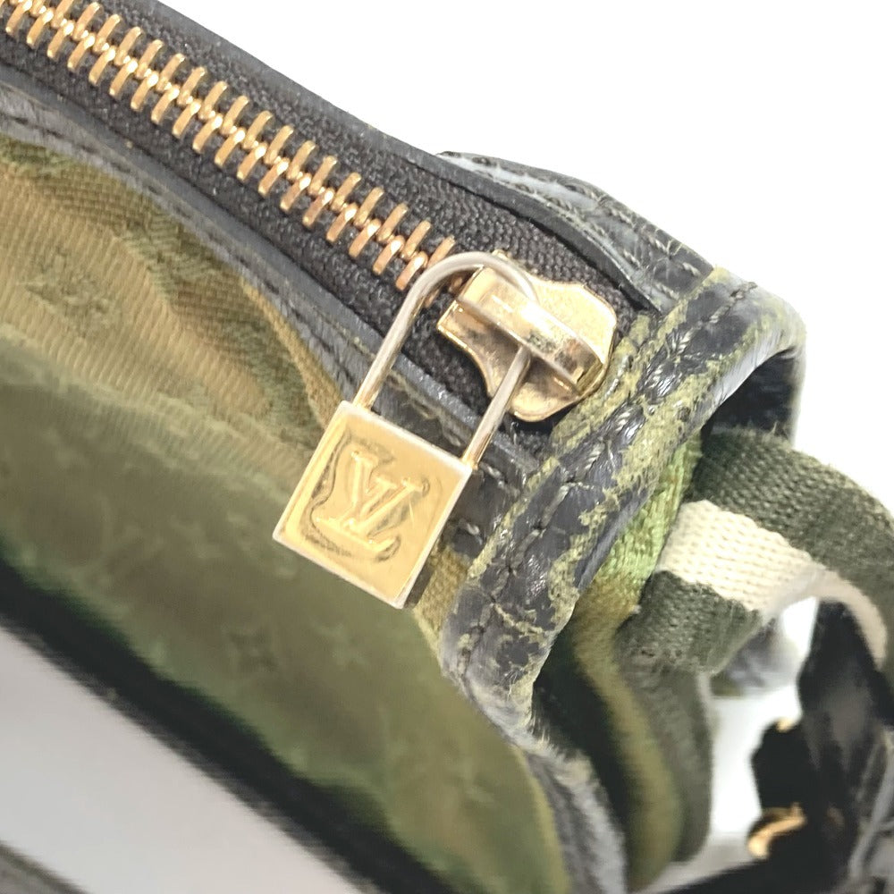 LOUIS VUITTON Shoulder Bag M92332 Monogram mini canvas khaki Monogram mini Catrain