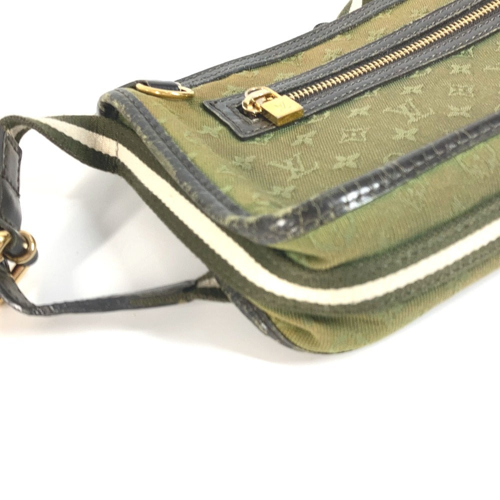 LOUIS VUITTON Shoulder Bag M92332 Monogram mini canvas khaki Monogram mini Catrain