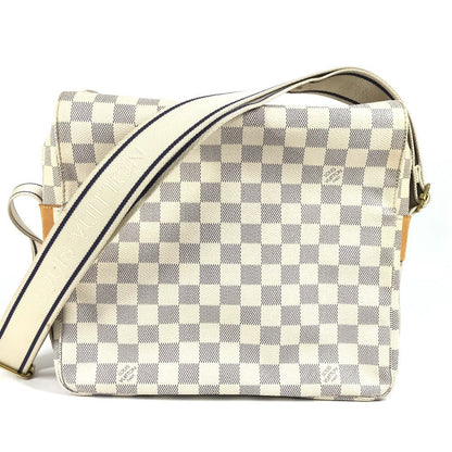 LOUIS VUITTON Shoulder Bag N51189 Damier Azur Canvas white Damier Azur Naviglio