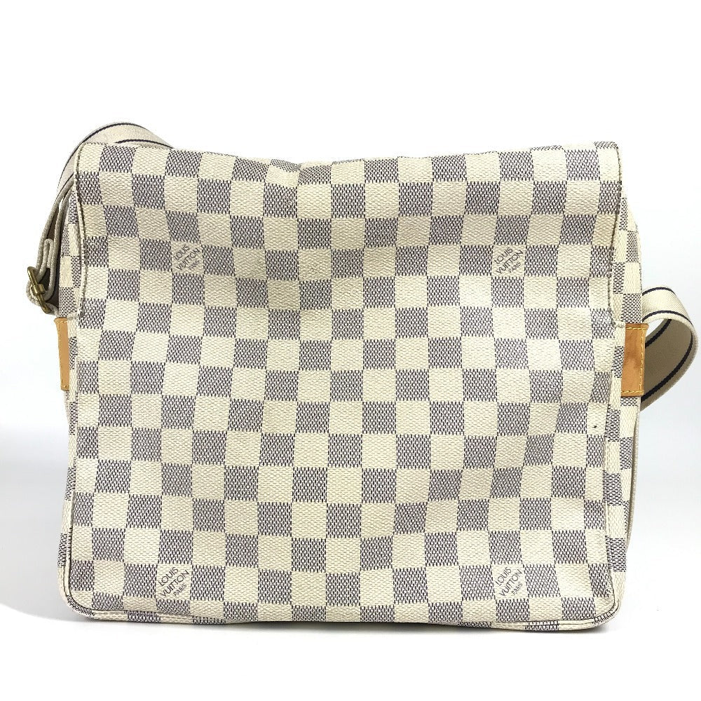 LOUIS VUITTON Shoulder Bag N51189 Damier Azur Canvas white Damier Azur Naviglio