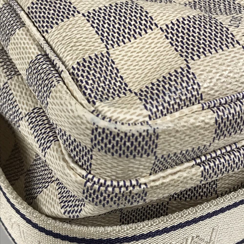 LOUIS VUITTON Shoulder Bag N51189 Damier Azur Canvas white Damier Azur Naviglio