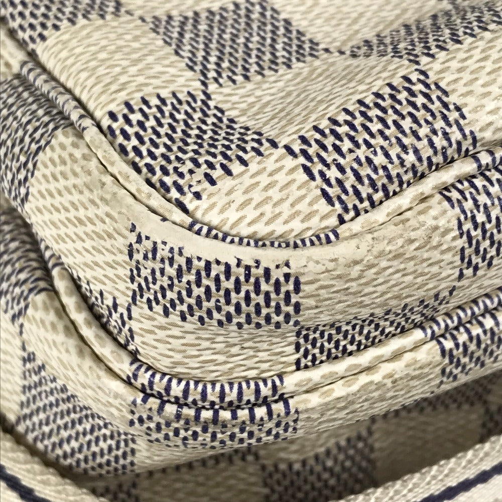 LOUIS VUITTON Shoulder Bag N51189 Damier Azur Canvas white Damier Azur Naviglio