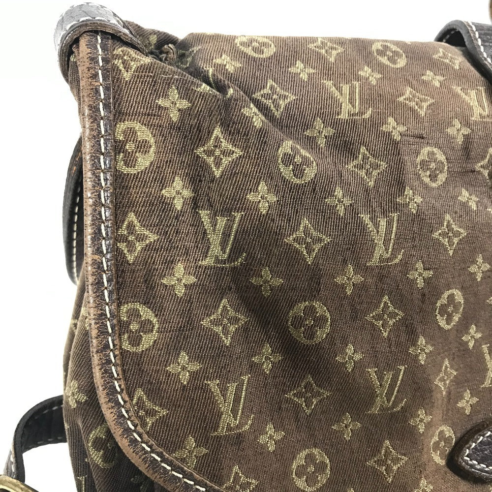 LOUIS VUITTON Shoulder Bag M95227 Monogram Mini-LinCanvas Brown Monogram mini run Saumur 30