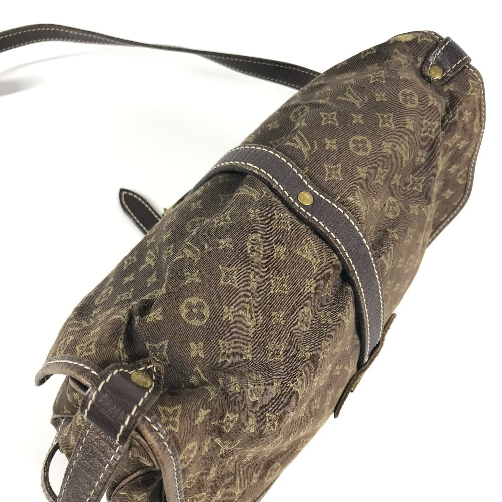 LOUIS VUITTON Shoulder Bag M95227 Monogram Mini-LinCanvas Brown Monogram mini run Saumur 30