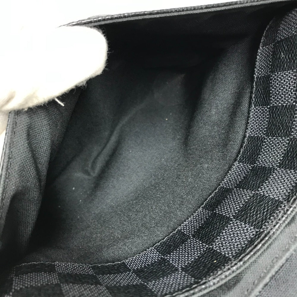 LOUIS VUITTON Shoulder Bag N41260 Damier Grafitto Canvas black Damier Grafitte District PM District PM