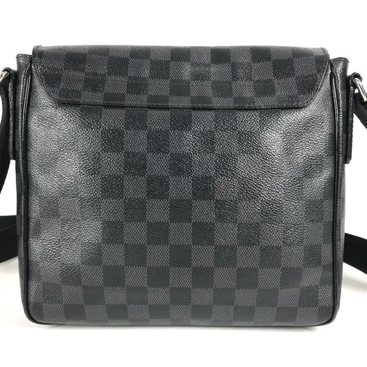 LOUIS VUITTON Shoulder Bag N41260 Damier Grafitto Canvas black Damier Grafitte District PM District PM