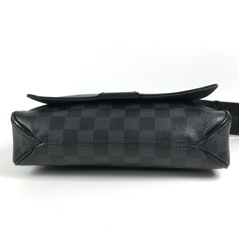 LOUIS VUITTON Shoulder Bag N41260 Damier Grafitto Canvas black Damier Grafitte District PM District PM