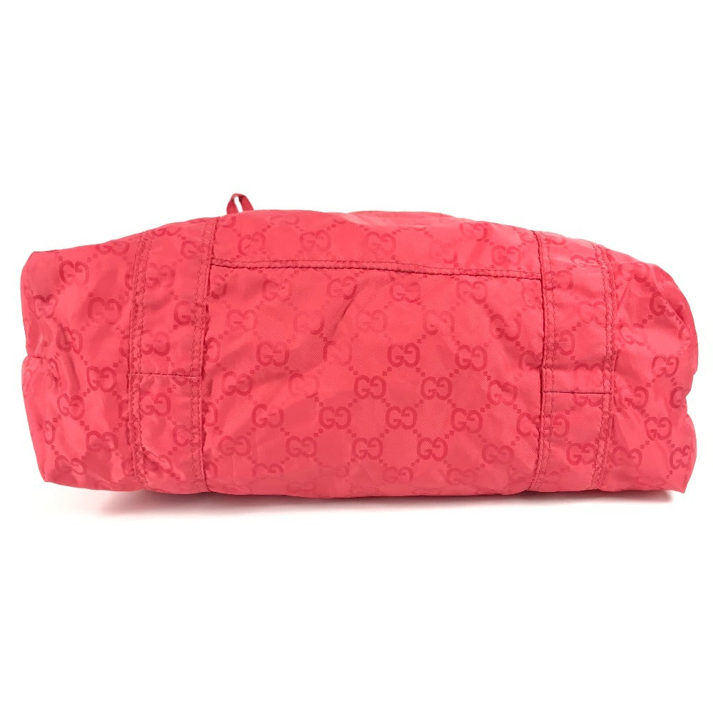 GUCCI Shoulder Bag 223669 Nylon Red GG Teddy Bear Eco Bag
