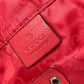 GUCCI Shoulder Bag 223669 Nylon Red GG Teddy Bear Eco Bag