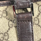 GUCCI Shoulder Bag 114595 GG Supreme canvas, leather beige Monogram GG Supreme