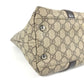 GUCCI Shoulder Bag 114595 GG Supreme canvas, leather beige Monogram GG Supreme