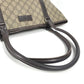 GUCCI Shoulder Bag 114595 GG Supreme canvas, leather beige Monogram GG Supreme