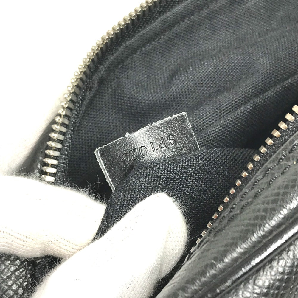 LOUIS VUITTON Shoulder Bag M30152 Taiga Leather black Taiga Reporter PM Reporter PM