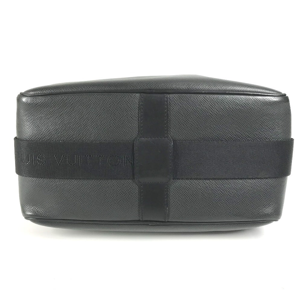 LOUIS VUITTON Shoulder Bag M30152 Taiga Leather black Taiga Reporter PM Reporter PM
