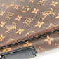 LOUIS VUITTON Shoulder Bag M40935 Monogram macacer canvas Brown Monogram macacer District PM District PM