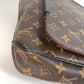 LOUIS VUITTON Shoulder Bag M40935 Monogram macacer canvas Brown Monogram macacer District PM District PM