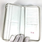 LOUIS VUITTON Long Wallet Purse M80337 Taurillon Clemence Maurice white LV friend Zippy Wallet Vertical