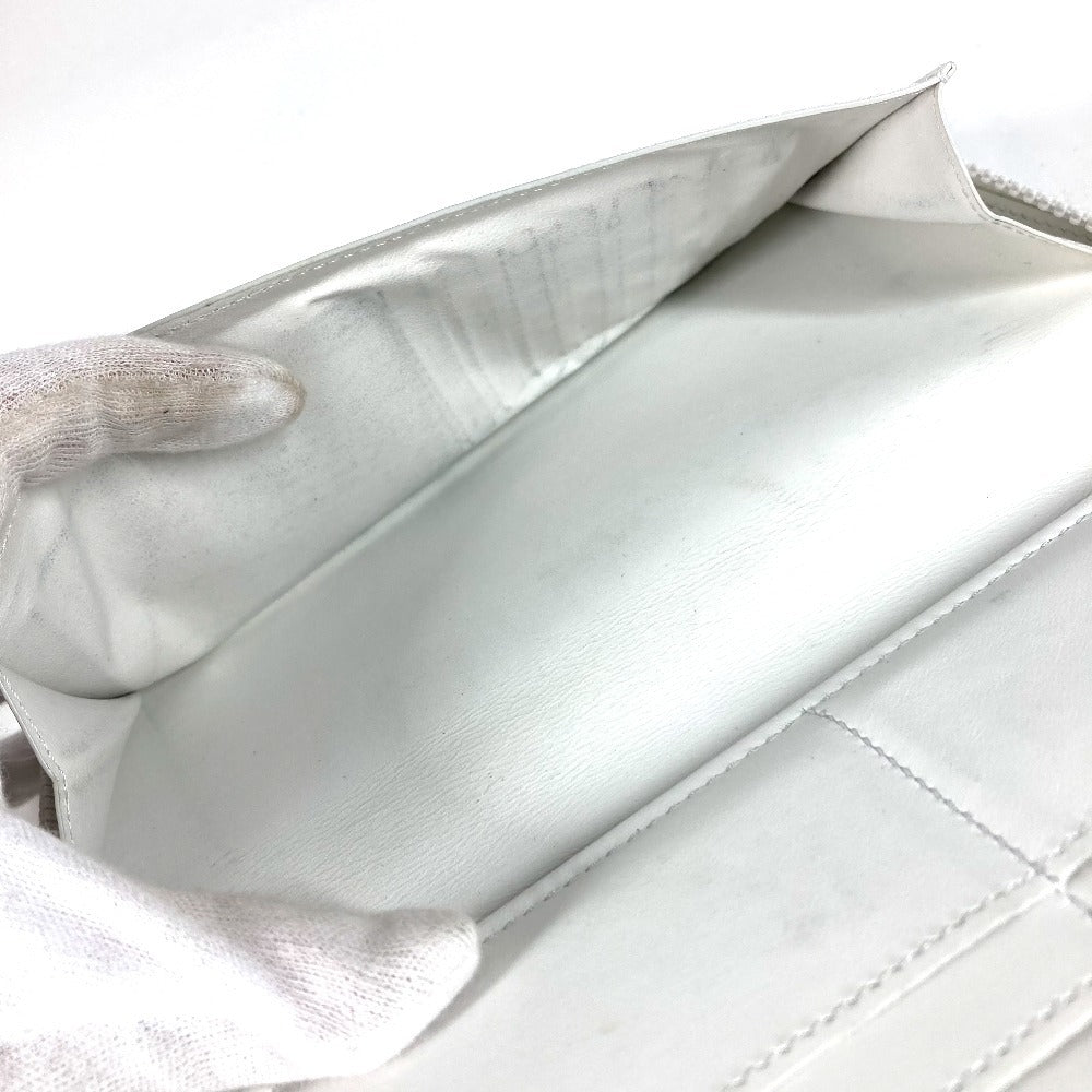 LOUIS VUITTON Long Wallet Purse M80337 Taurillon Clemence Maurice white LV friend Zippy Wallet Vertical
