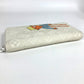 LOUIS VUITTON Long Wallet Purse M80337 Taurillon Clemence Maurice white LV friend Zippy Wallet Vertical