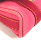 LOUIS VUITTON Shoulder Bag M40071 canvas pink Antigua Sac mule