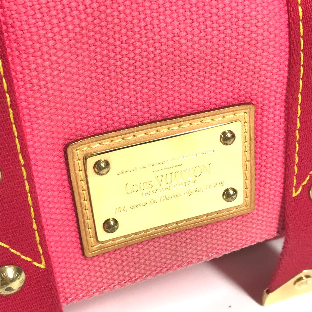 LOUIS VUITTON Shoulder Bag M40071 canvas pink Antigua Sac mule
