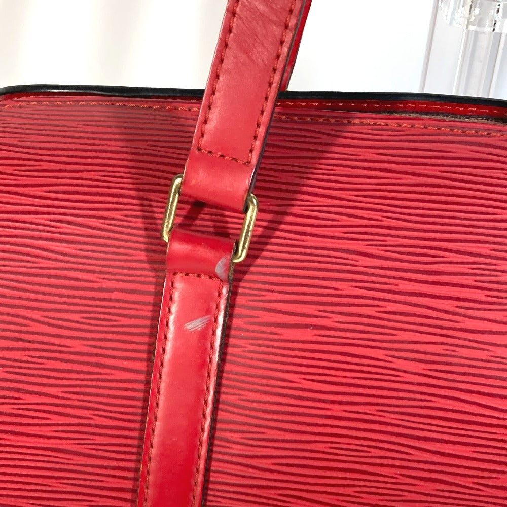 LOUIS VUITTON Handbag M52227 Epi Leather Red Epi Suflo