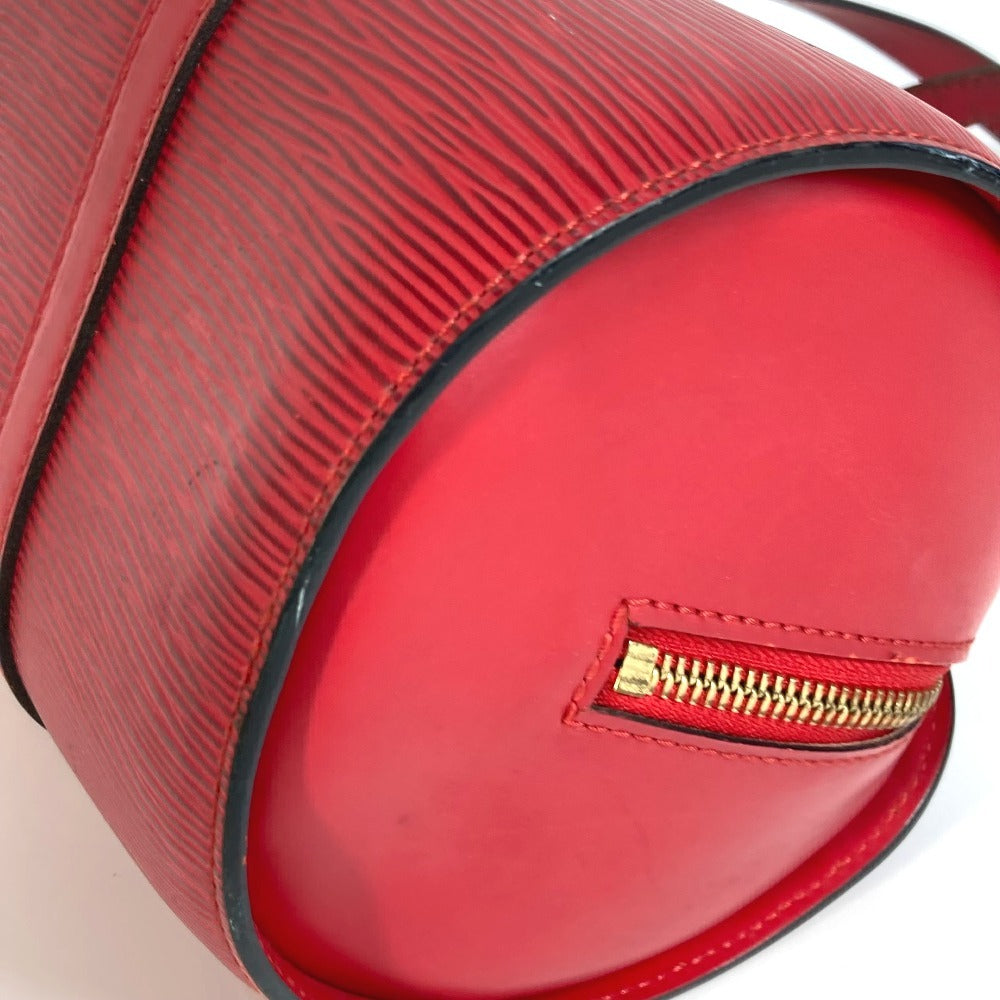 LOUIS VUITTON Handbag M52227 Epi Leather Red Epi Suflo