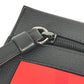 Christian Louboutin Clutch bag Rubber, Leather black By color Sole logo