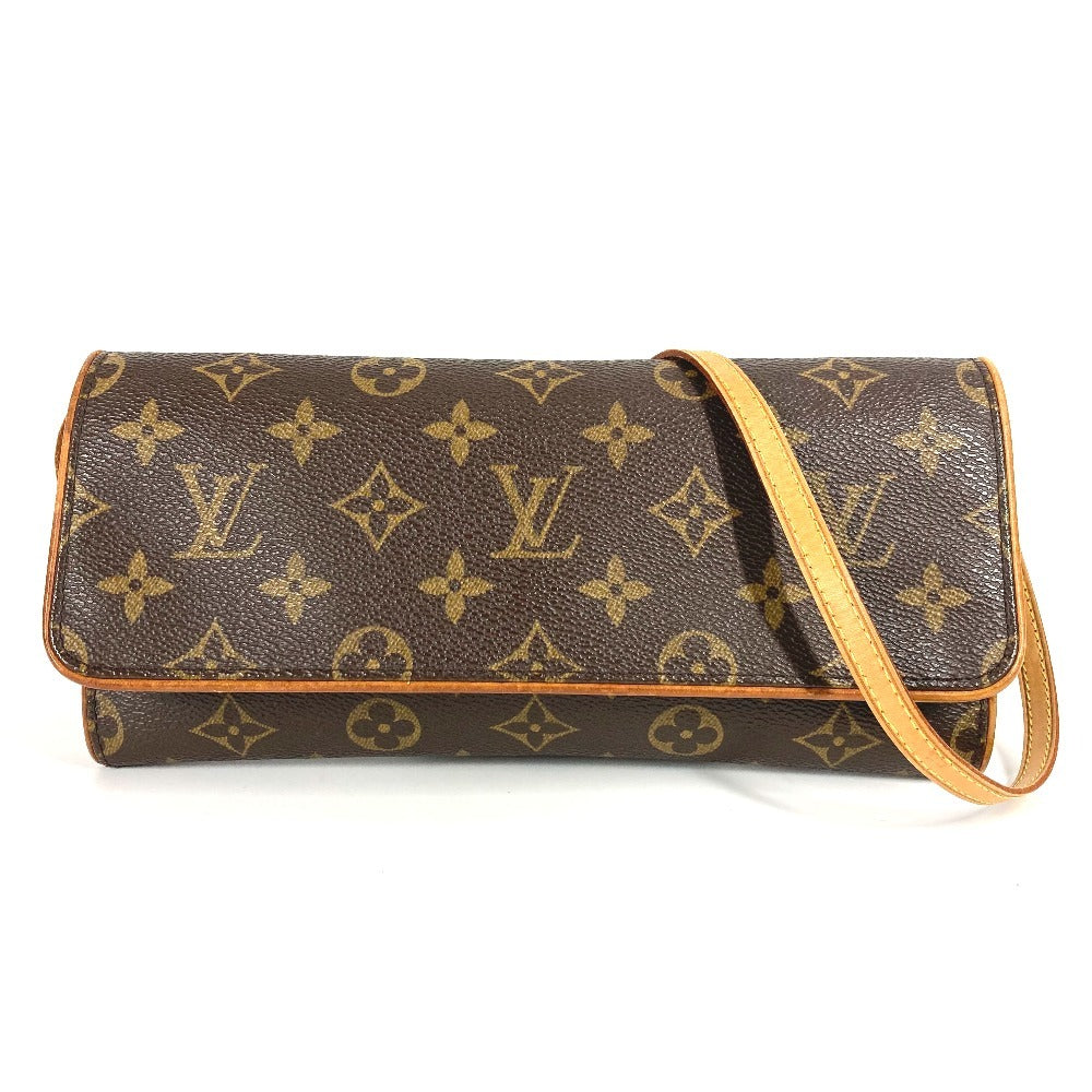 LOUIS VUITTON Shoulder Bag M51852 Monogram canvas Brown Monogram Pochette Twin GM Pochette Twin GM
