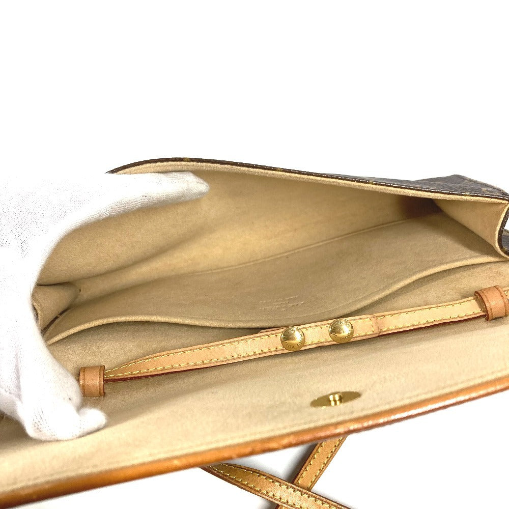 LOUIS VUITTON Shoulder Bag M51852 Monogram canvas Brown Monogram Pochette Twin GM Pochette Twin GM