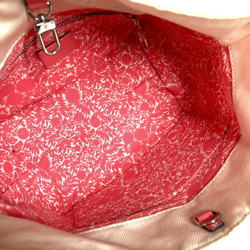 LOUIS VUITTON Shoulder Bag M94505 Leather / canvas pink 2014 Summer Collection Hippo PM Hippo PM