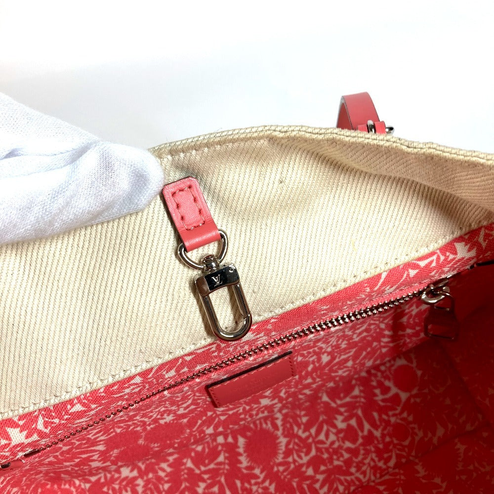 LOUIS VUITTON Shoulder Bag M94505 Leather / canvas pink 2014 Summer Collection Hippo PM Hippo PM