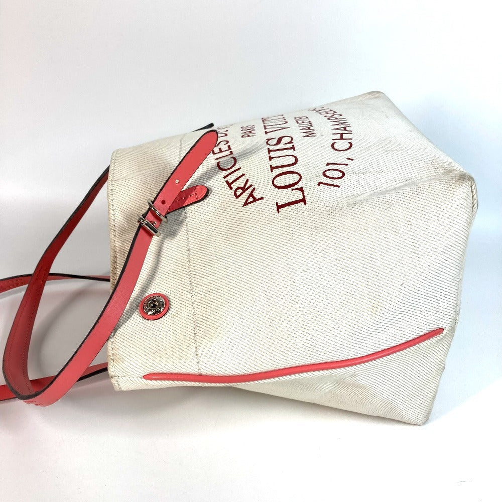 LOUIS VUITTON Shoulder Bag M94505 Leather / canvas pink 2014 Summer Collection Hippo PM Hippo PM