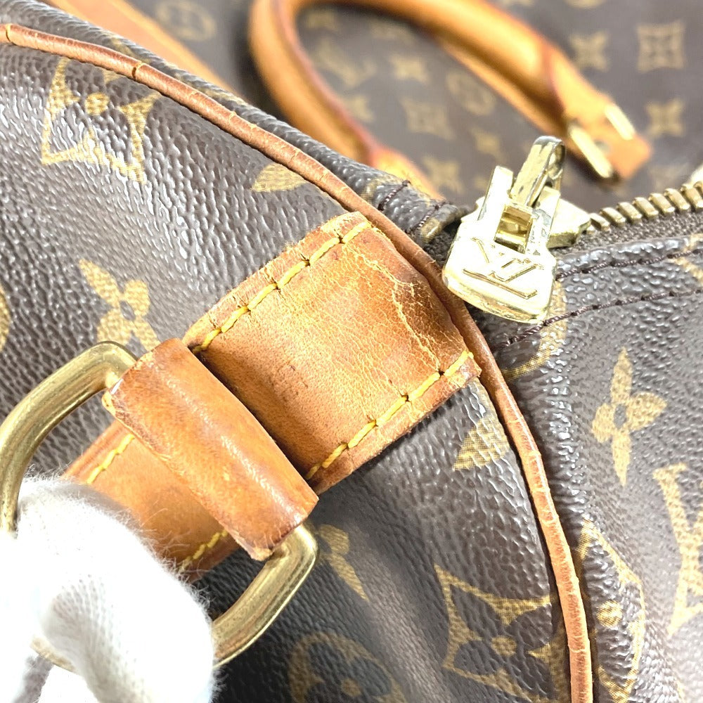 LOUIS VUITTON Boston Duffel bag M41414 Monogram canvas Brown Monogram Keepall ・bandouliere55