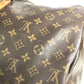 LOUIS VUITTON Boston Duffel bag M41424 Monogram canvas Brown Monogram Keepall 55 Keepall 55