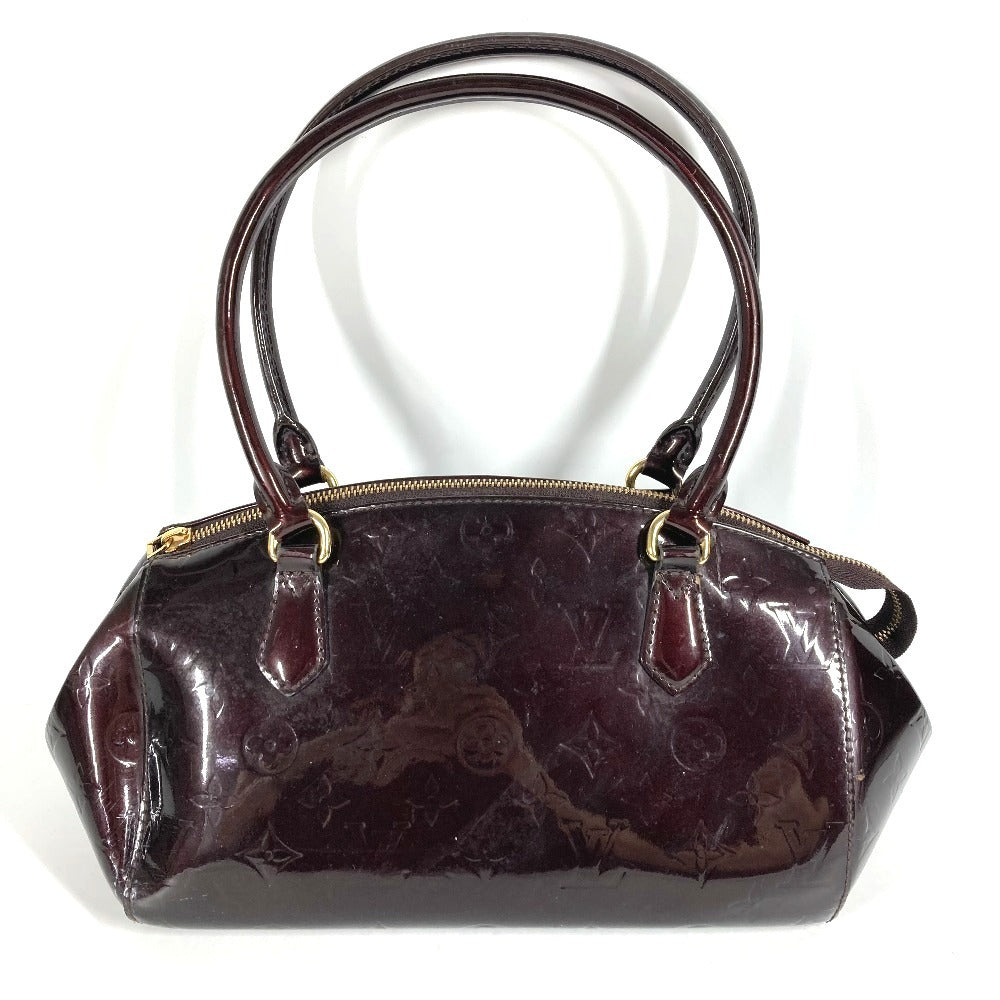 LOUIS VUITTON Shoulder Bag M91493 Monogram Vernis Canvas purple Monogram Vernis Sherwood PM Sherwood PM