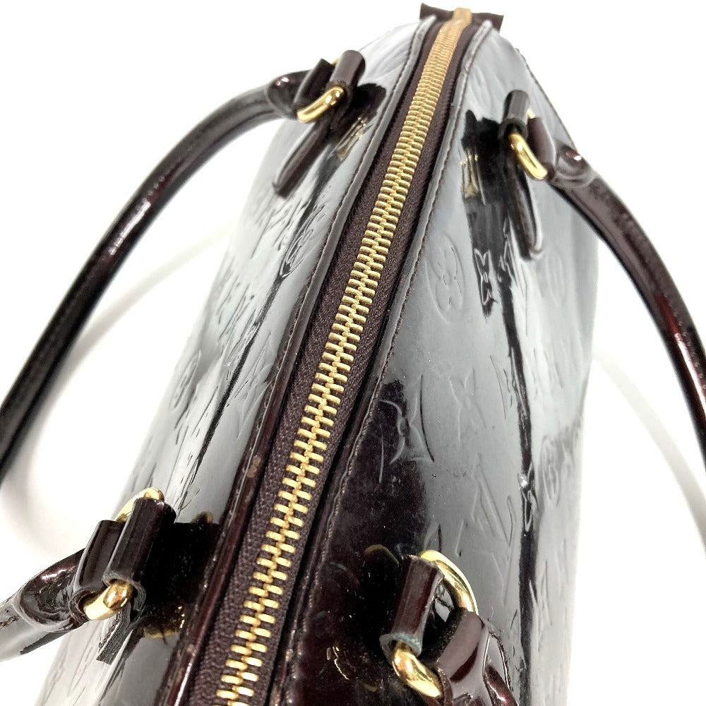 LOUIS VUITTON Shoulder Bag M91493 Monogram Vernis Canvas purple Monogram Vernis Sherwood PM Sherwood PM