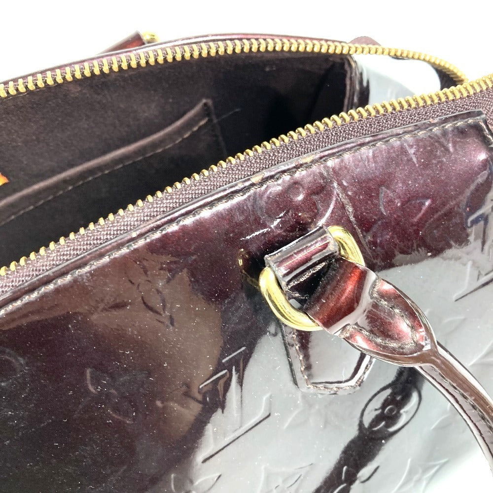 LOUIS VUITTON Shoulder Bag M91493 Monogram Vernis Canvas purple Monogram Vernis Sherwood PM Sherwood PM