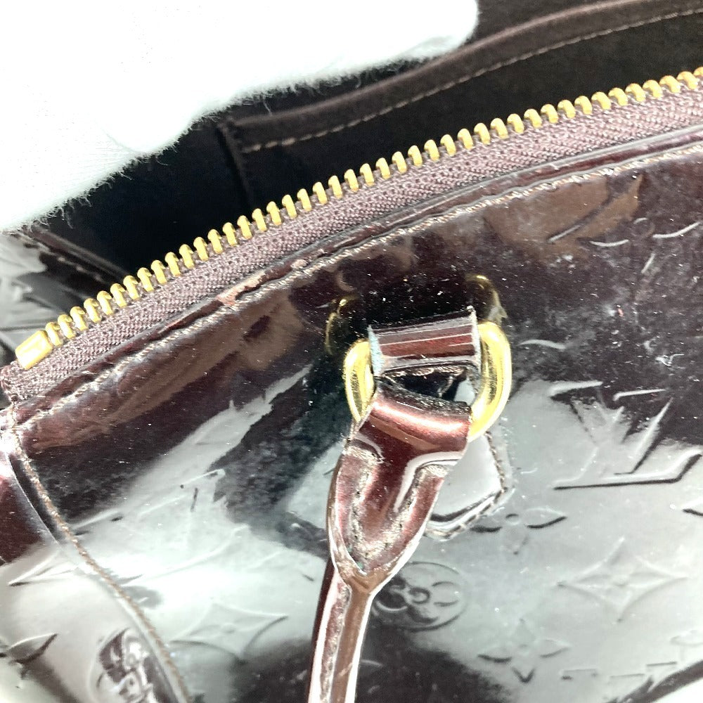 LOUIS VUITTON Shoulder Bag M91493 Monogram Vernis Canvas purple Monogram Vernis Sherwood PM Sherwood PM