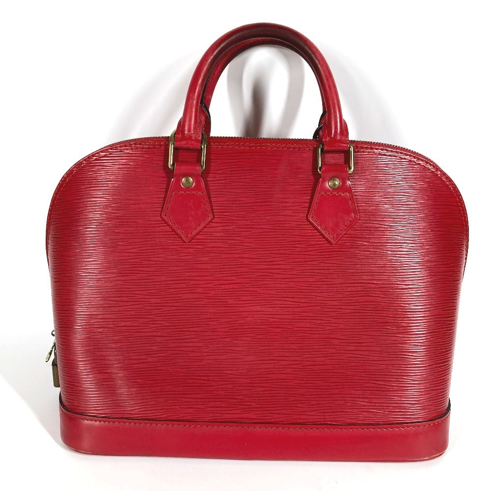 LOUIS VUITTON Handbag M52147 Epi Leather Red Epi Alma