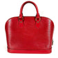 LOUIS VUITTON Handbag M52147 Epi Leather Red Epi Alma