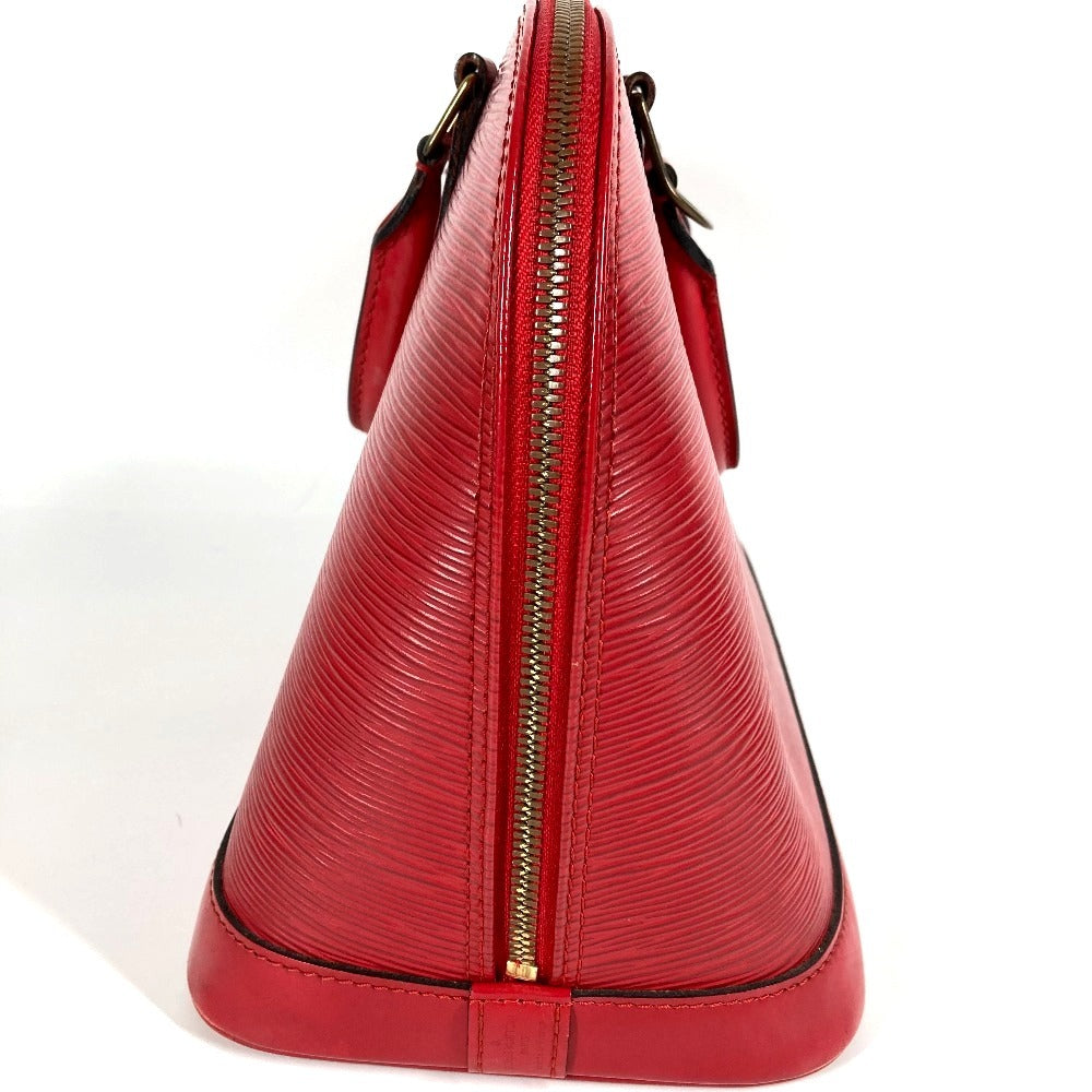 LOUIS VUITTON Handbag M52147 Epi Leather Red Epi Alma
