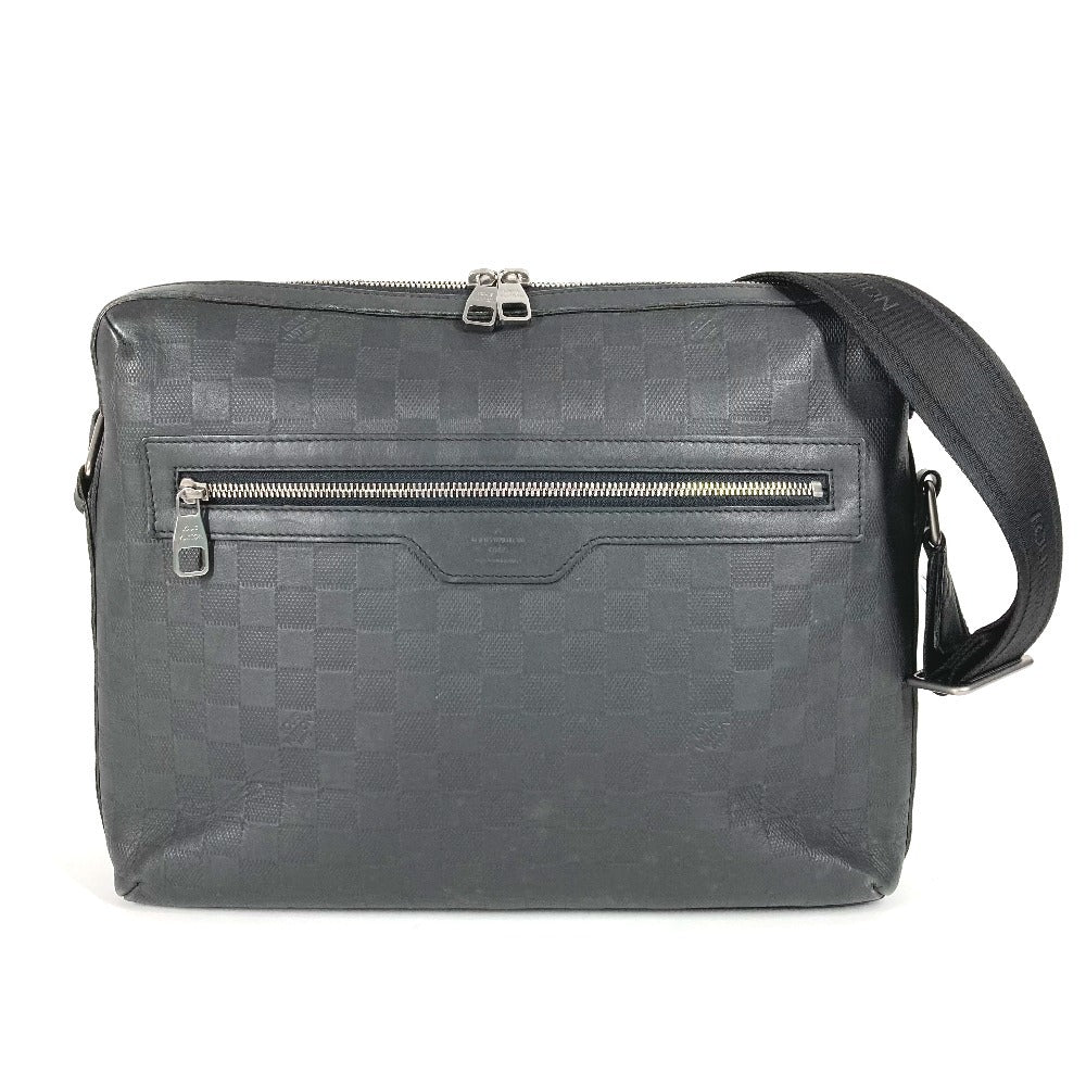 LOUIS VUITTON Shoulder Bag N41201 Damier Anfini Leather black Damier Anfini Calypso MM Calypso MM