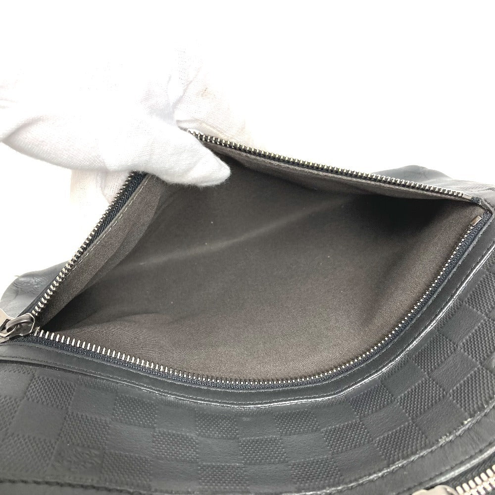 LOUIS VUITTON Shoulder Bag N41201 Damier Anfini Leather black Damier Anfini Calypso MM Calypso MM