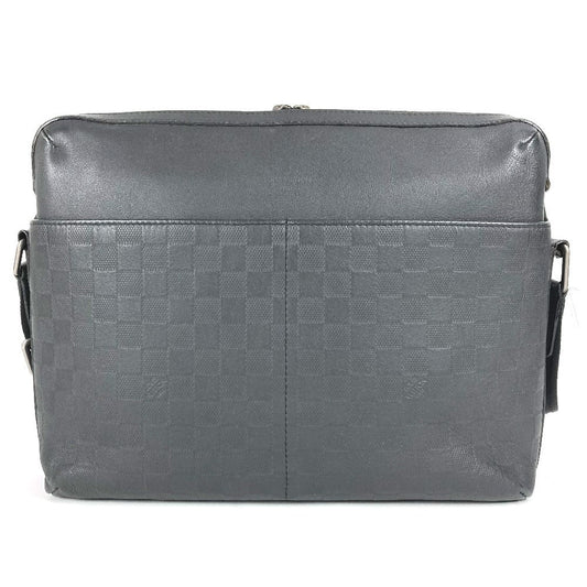LOUIS VUITTON Shoulder Bag N41201 Damier Anfini Leather black Damier Anfini Calypso MM Calypso MM