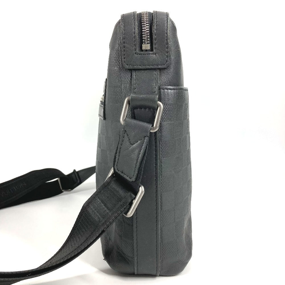 LOUIS VUITTON Shoulder Bag N41201 Damier Anfini Leather black Damier Anfini Calypso MM Calypso MM