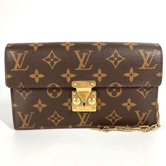 LOUIS VUITTON Waist bag M44667 Monogram canvas Brown Monogram S-Lock Belt Pouch PM