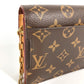 LOUIS VUITTON Waist bag M44667 Monogram canvas Brown Monogram S-Lock Belt Pouch PM