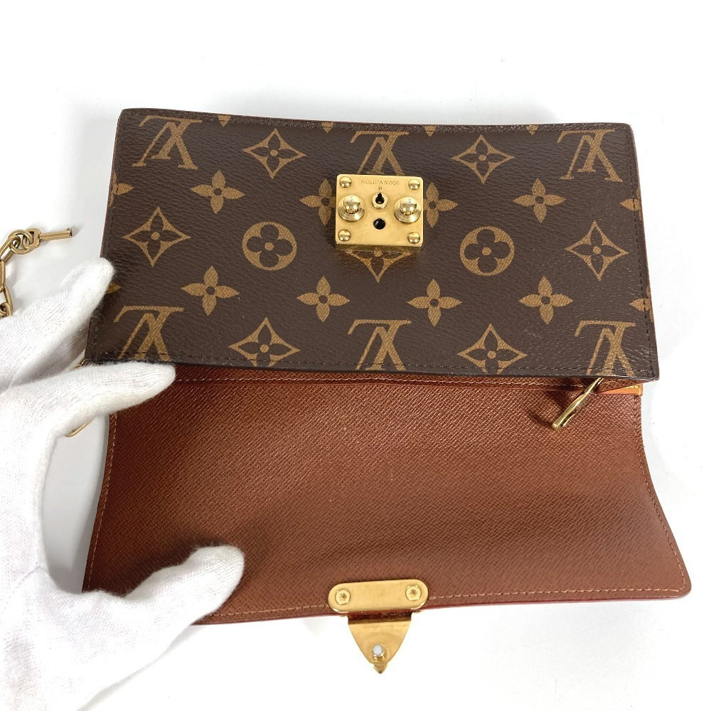 LOUIS VUITTON Waist bag M44667 Monogram canvas Brown Monogram S-Lock Belt Pouch PM