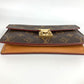 LOUIS VUITTON Waist bag M44667 Monogram canvas Brown Monogram S-Lock Belt Pouch PM